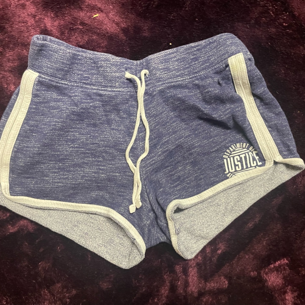 Justice Navy blue Shorts